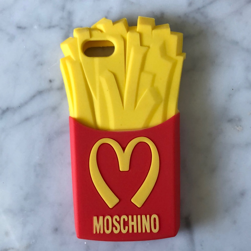 Moschino french fry iPhone 5 case